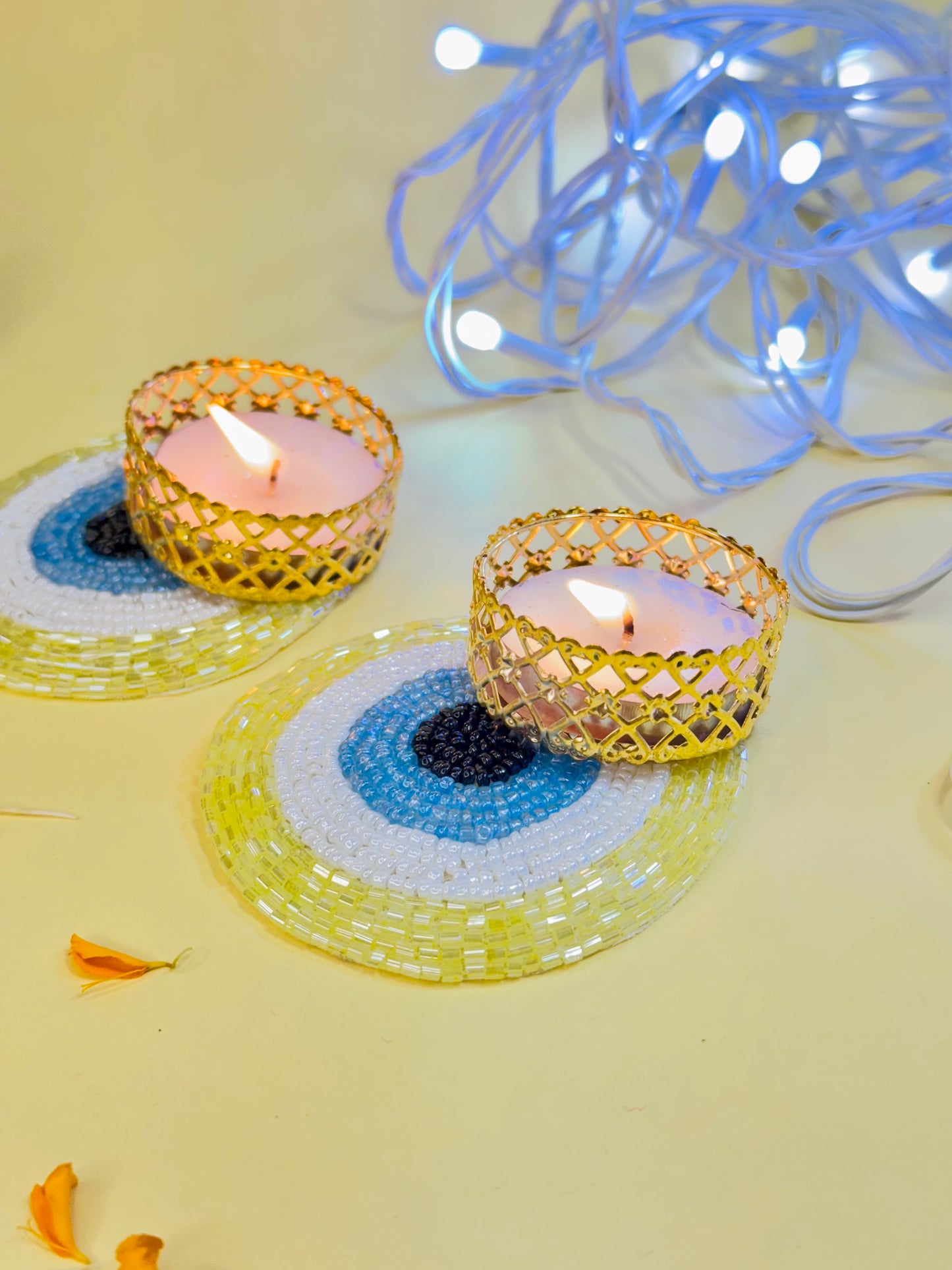 Nazar Rakshak tealight holders (Set of 3)