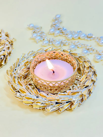 Aastha Jyoti tealight holder (Set of 4)